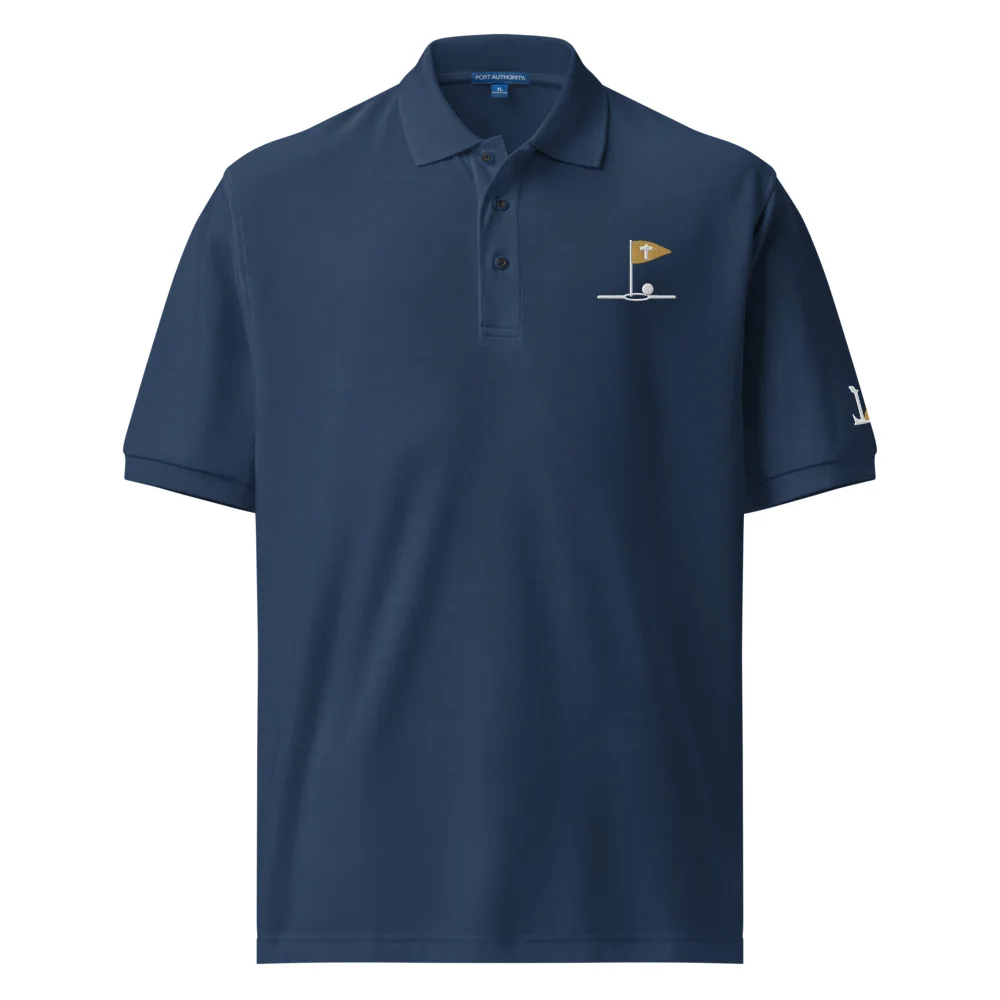 Even the Smallest Putt Polo, polo in Navy