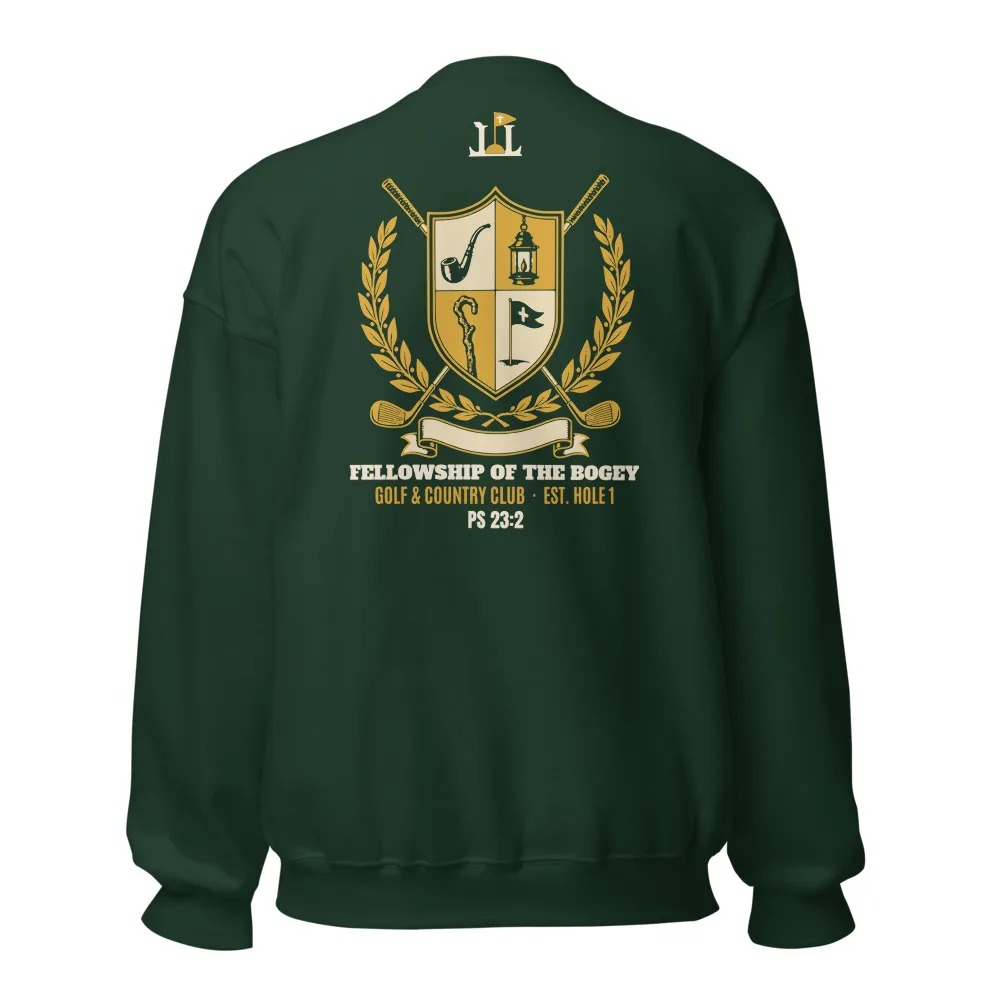 Fellowship of the Bogey Crewneck from Links & Light