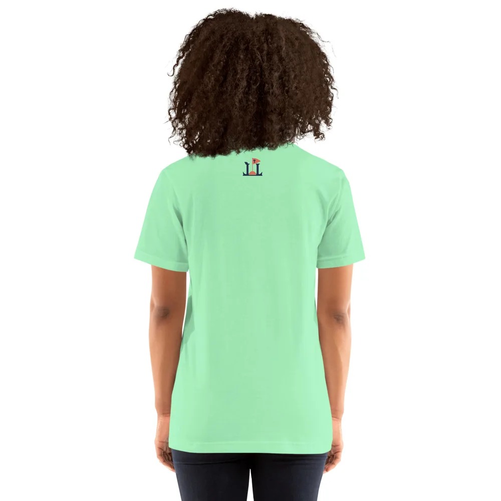 Fellowship of the Foursome Tee in Mint from Links & Light