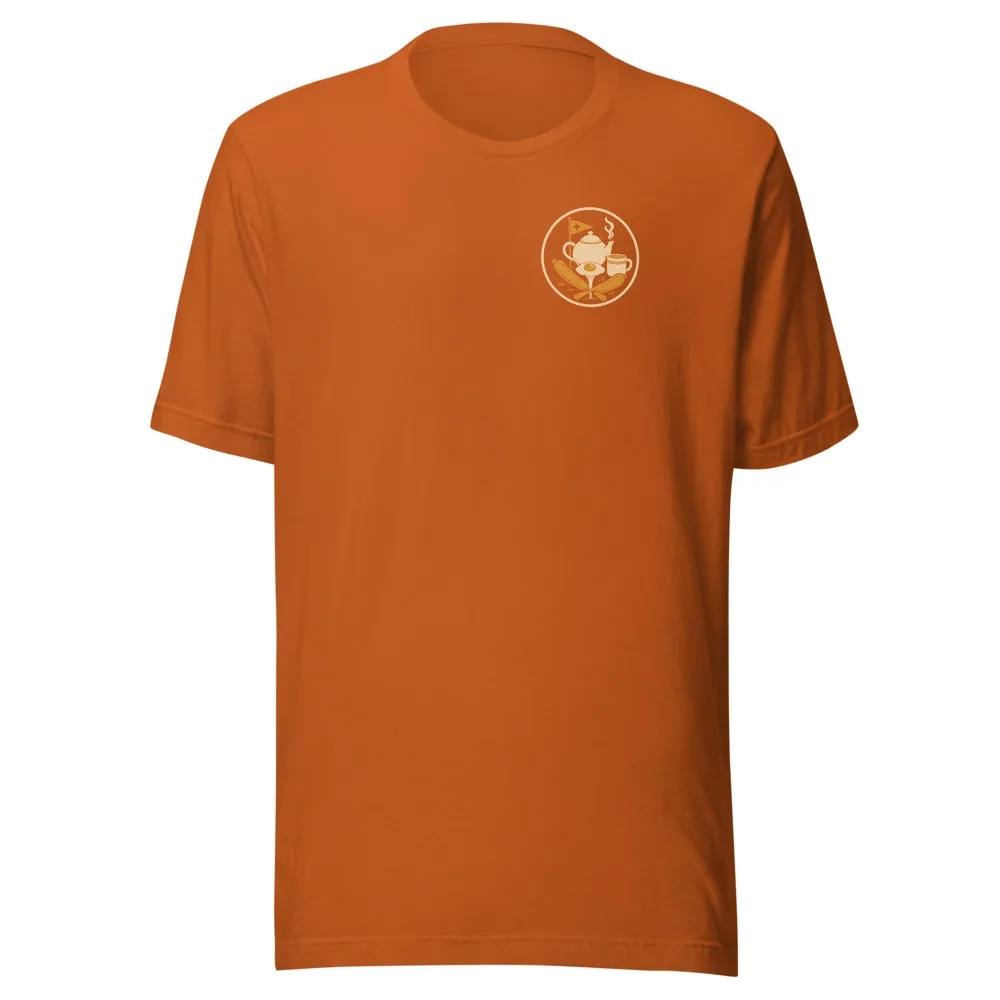 Fore Score and Second Breakfast Tee, Front