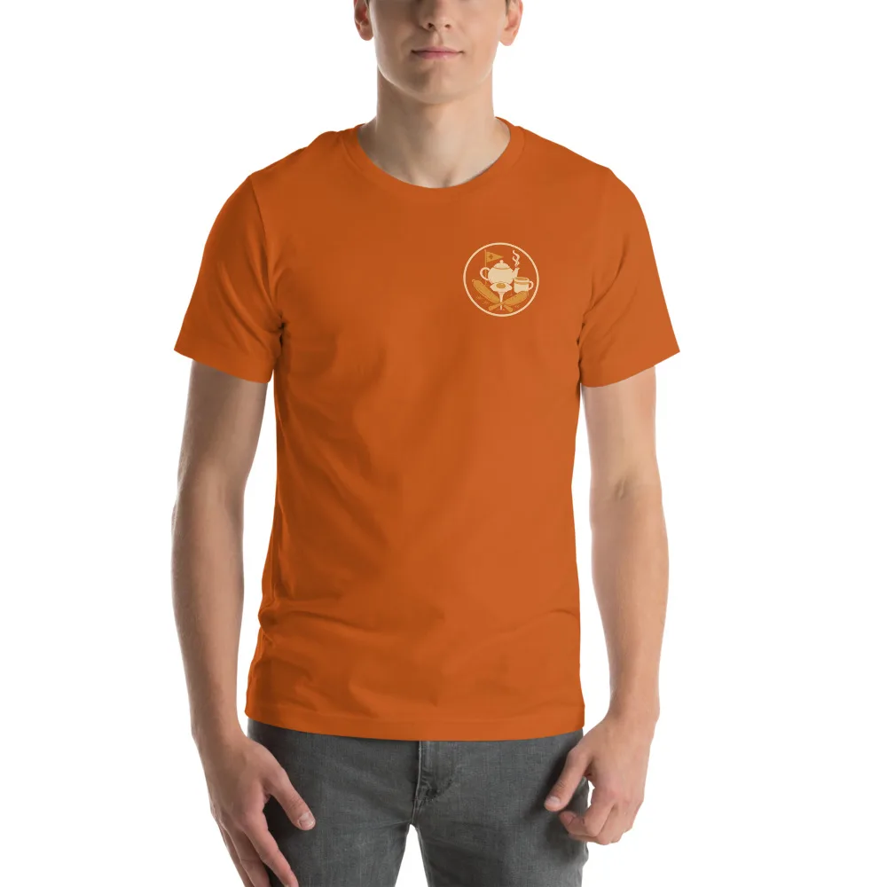 Fore Score and Second Breakfast Tee, On model (men's)
