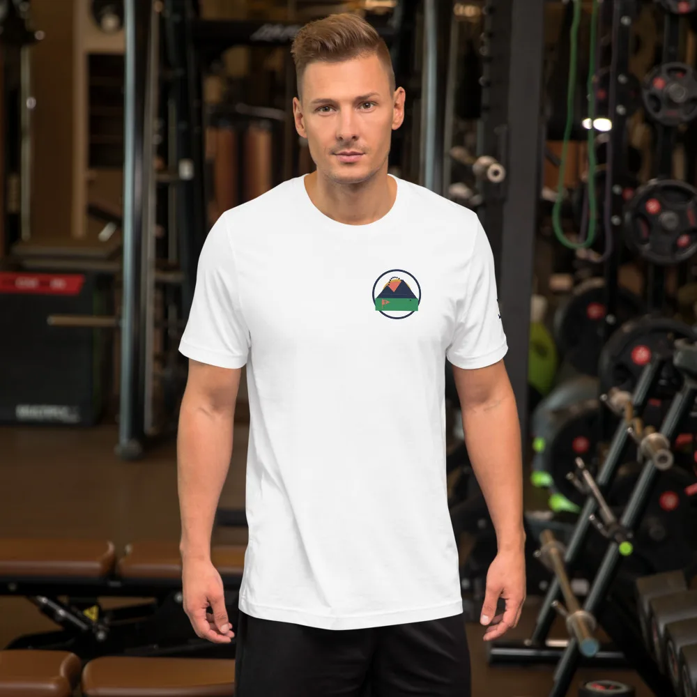 Last Seen Heading for the Dark Lands Tee in White, Lifestyle