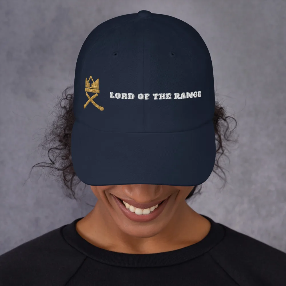 Lord of the Range Dad Hat, On model (women's)