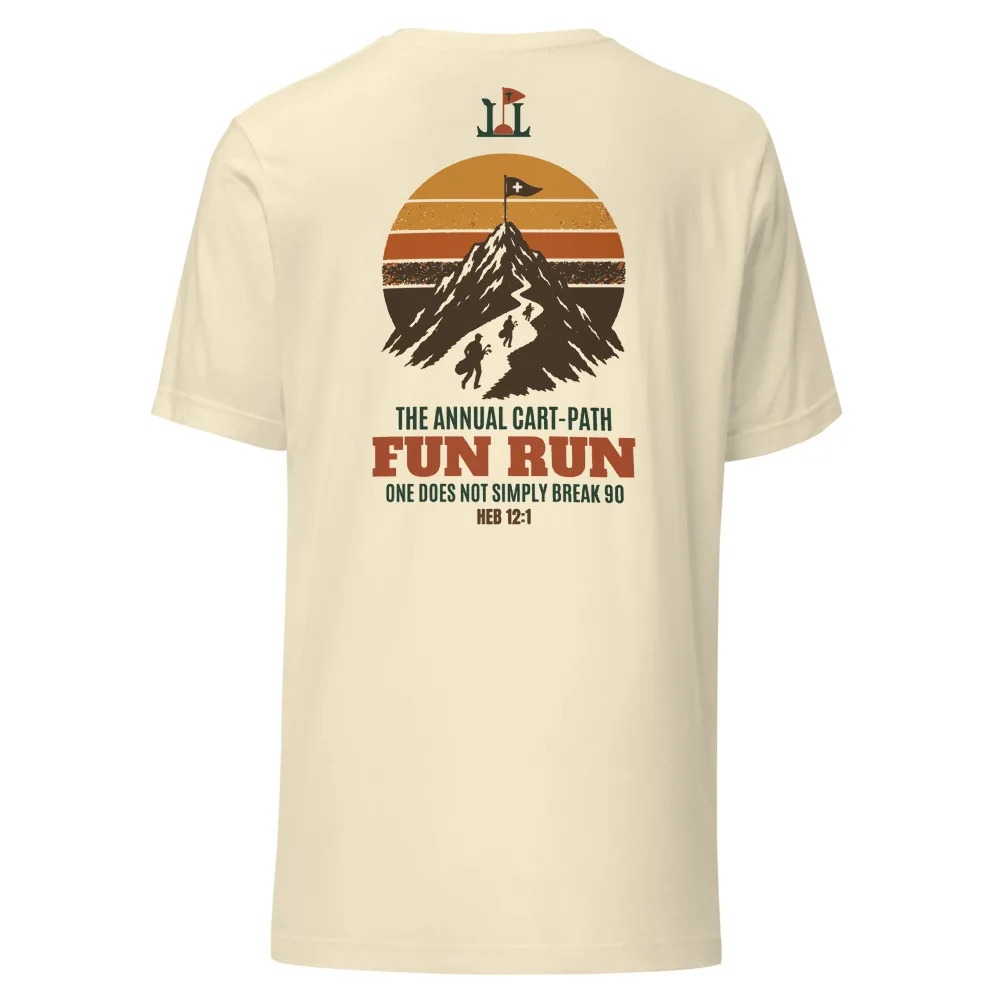 The Annual Cart-Path Fun Run Tee from Links & Light