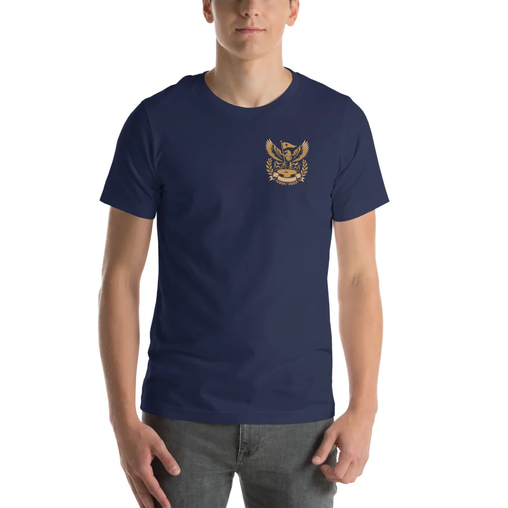 The Eagles Are Coming (Par 5s Only) Tee, On model (men's)
