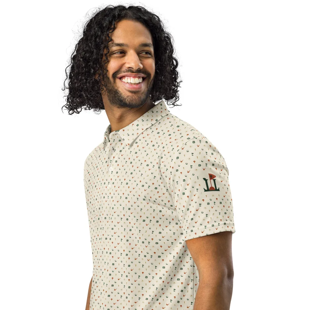 What About Second Ball? Pattern Polo, Left sleeve